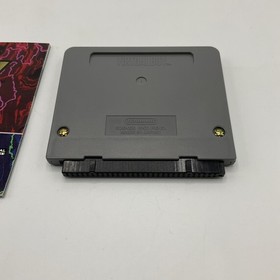 Waterworld Nintendo Virtual Boy  Game  Cartridge And Manual