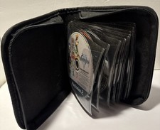 Case Logic Case With PlayStation 2 PS2 Games 14 Games BN14