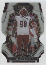 2022 Panini Select Premier Level Silver Prizm Die-Cut Phidarian Mathis #200 1ao0