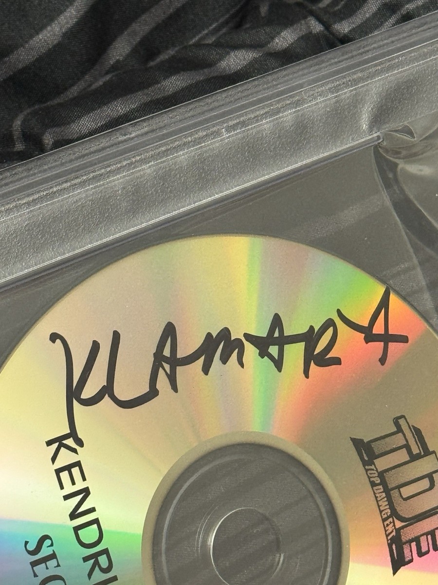 Kendrick Lamar Signed Autographed Section 80 Cd Psa/Dna Slabbed