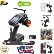 RC4GS V3 5 Channels RC Transmitter and Receiver, 2.4GHz Surface Remote Contro...