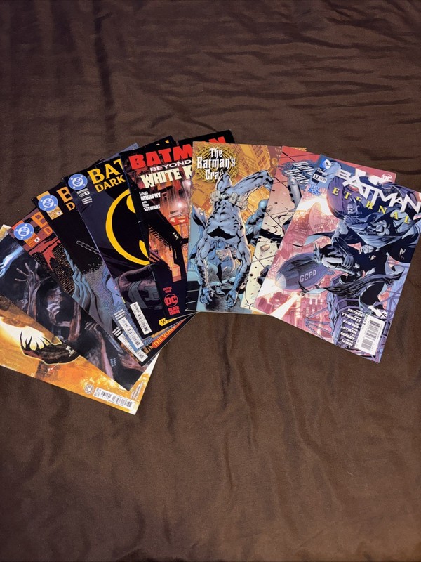 DC Batman Comic Book Lot Incomplete Sets And Single Issues