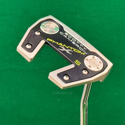 Scotty Cameron 2021 Phantom X 5 35" Single-Bend Mallet Putter Golf Club Titleist