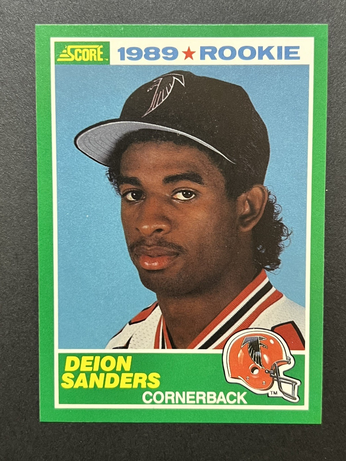 Deion Sanders RC 1989 Score #246 Atlanta Falcons Excellent Condition