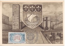 CARTE MAXIMUM 1er JOUR - N° 1529 - 9eme CONGRES de COMPTABILITE