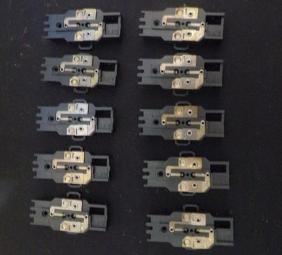 10pc Aurora AFX 3-Gear Non Magnatraction Slot Car CHASSIS SHELL NOS