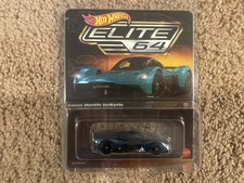 Hot Wheels Elite 64 - Aston Martin Valkyrie - Edición Coleccionista Con Protector