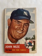 1953 Topps - Johnny Mize #77
