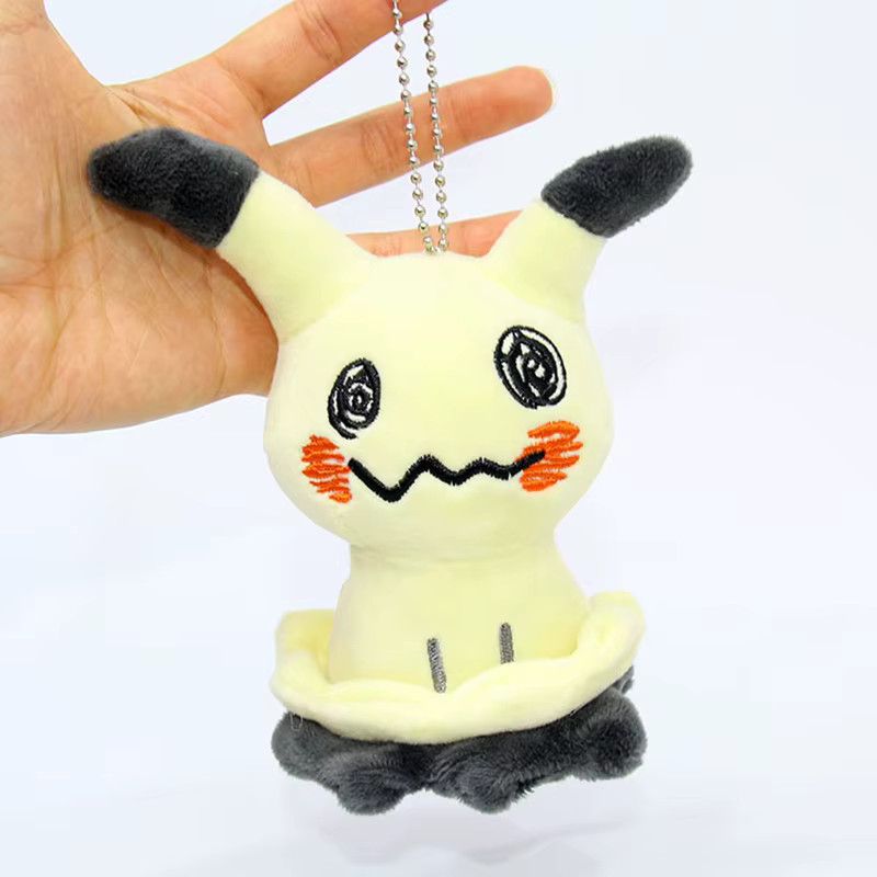 Pokemon Mimikyu Plush Key Chain Keyring Soft Doll 4in (10cm) Toy