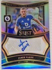2024-25 Panini Select Premier League Jamie Vardy Silver Prizm Auto Leicester
