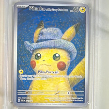 Pokemon Pikachu with Grey Felt Hat SVP 085 Scarlet Violet Promo Holo 60 HP