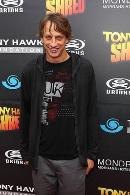 Tony Hawk arrives at the Tony Hawk Shred Presents Stand Up For Ska- Old Photo
