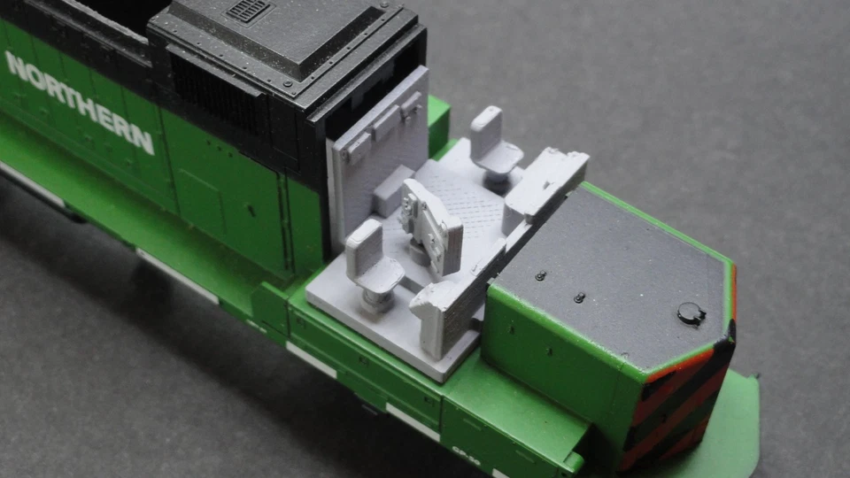 3D Printed GP,SD Locomotive Series Custom Cab Interior .HO . RARE - Image 4 of 4