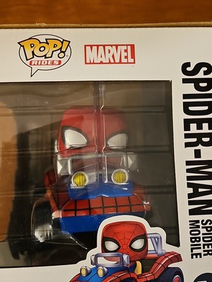 Funko Pop! Rides: Marvel Spider Man with Spidermobile #51 Walgreens Exclusive 
