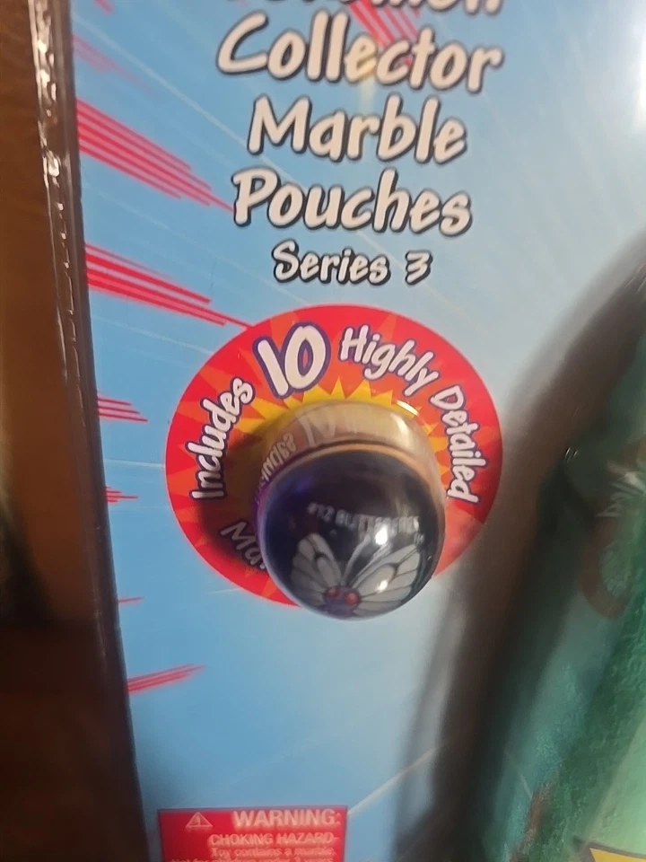 Bolsas de mármol coleccionables Pokémon raras serie 3 Electabuzz #125 selladas nuevas en paquete 2000 Foto 2 de 4