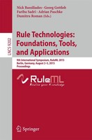 Nick Bassiliades (U. A.) | Rule Technologies: Foundations, Tools, And...