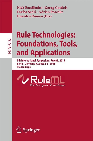 Nick Bassiliades (U. A.) | Rule Technologies: Foundations, Tools, And...-image