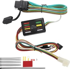 MECMO 4 Pin Trailer Wiring Harness for 1998-2008 Subaru Forester, 2000-2009... 