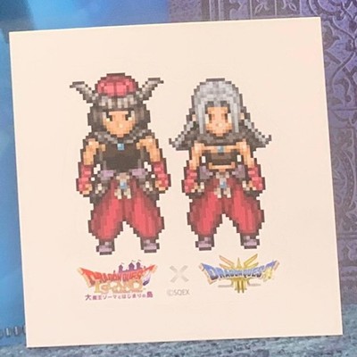 Dragon Quest Island Goods Set Not for Sale Sticker Monster Tamer