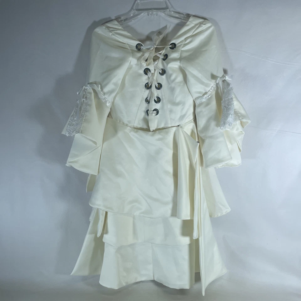 Elegant Size S/M (?)Renaissance Fair Medieval/Wedding Dress, Costume, Cosplay - Image 2 of 4