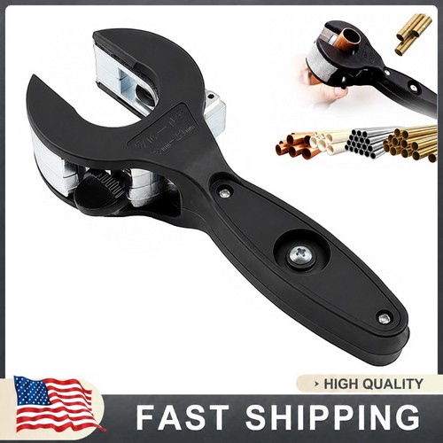 Heavy Duty Ratchet Pipe Cutter Tool for Cutting PVC PPR PE Copper Steel Metal US