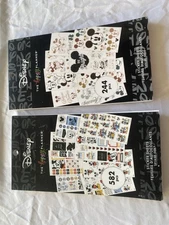 Happy Planner Sticker Sheets Book DISNEY  Lot of 2