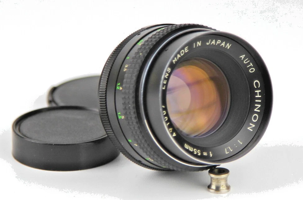Chinon 55mm Focal Camera Lenses for sale | eBay