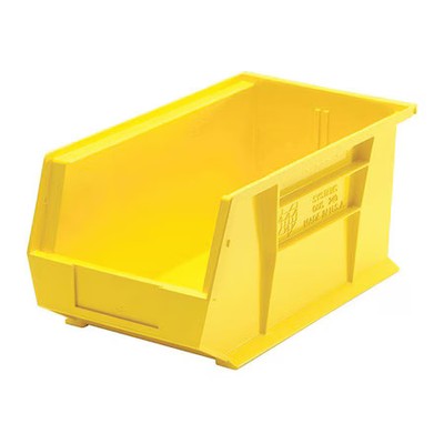 QUANTUM STORAGE SYSTEMS K-QUS240YL-3 Hang & Stack Storage Bin, Polypropylene,