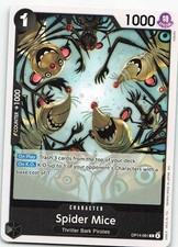 Spider Mice OP14-081 500 Years in the Future Common NM One Piece TCG