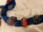 Unusual Guatemalan Worry Dolls Belt, 40”, 8 Dolls — photo 3
