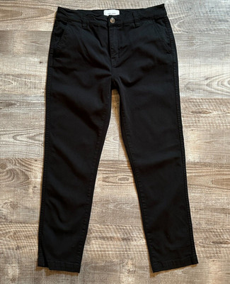 NWOT Current Elliott  Black Pants Jeans Zero Denim Women's Size 27 x 27''