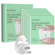 Bio-Collagen Overnight Hydrogel Face Mask Hydrating Korean Skincare Pore Minimiz