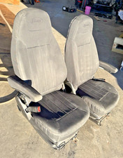 2020 Peterbilt 579 Driver Passenger Front Seat Seats Set Cloth Evolution St 2020 Peterbilt 579 Driver Passenger Front Seat Seats Set Cloth Evolution St