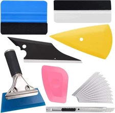 17PCS Car Vinyl Wrap Tool Window Tint Kit, Vehicle Window Tint Application Tool