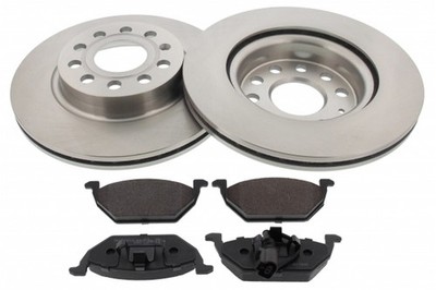 MAPCO Bremsensatz Scheibenbremse 47832 für VW SEAT AUDI SKODA VAG GOLF A3 LEON 5