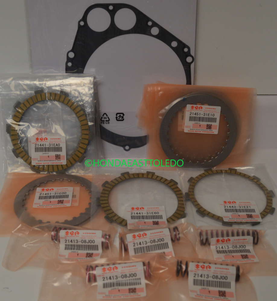 2017-2022 Suzuki GSX-S750 OEM Clutch Plate Kit | 21400-31830 | OE