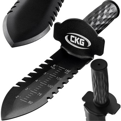 Metal Detecting Shovel for Digging Heavy Duty Double Serrated Edge Digging To...