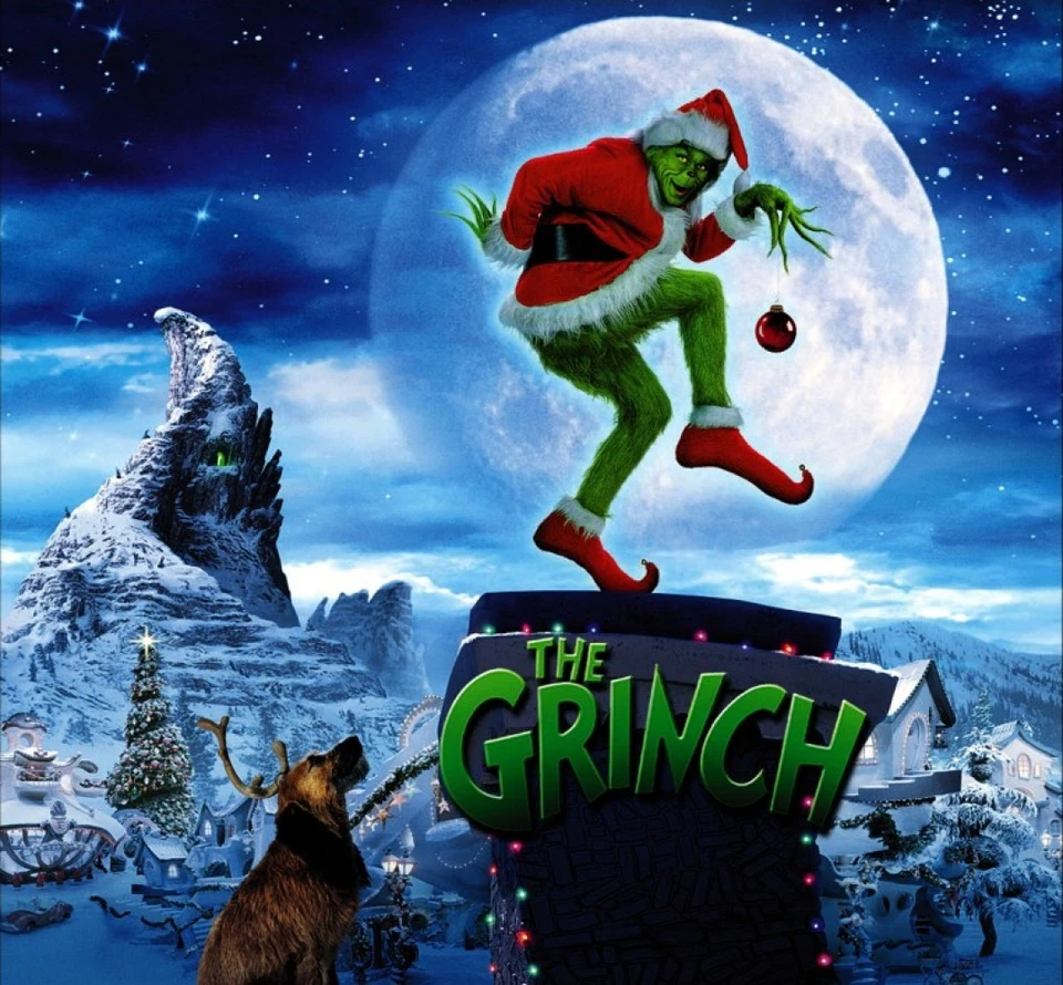 THE GRINCH : Pellicule Cinema / Bande Annonce 35 mm / Trailer / JIM CARREY