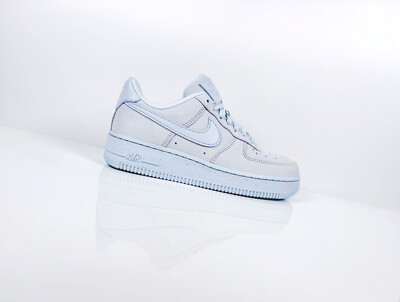 NIKE AIR FORCE 1 ´07 PREMIUM WMNS -Blue Tint- Low Sneaker grau/baby-blau Gr.42,5