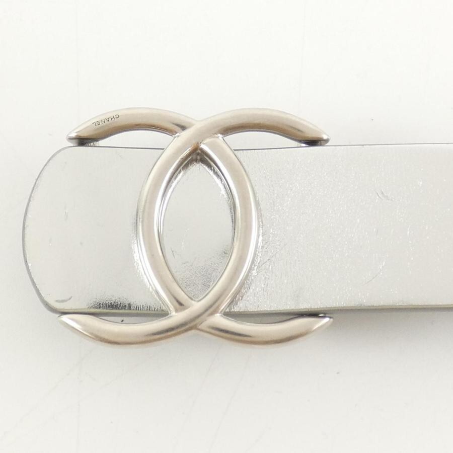 CHANEL CHANEL BELT Silver Type Total length 89cm, 75cm to