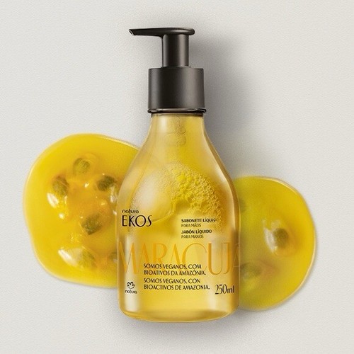 Natura Brasil Ekos Maracujá Sapone Mani Liquido 250 ml + Crema Mani 40 g - Foto 5 di 5