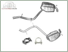 2x Endschalldämpfer Mercedes E-Klasse W211 S211 200 240 280 320 350 500 Auspuff