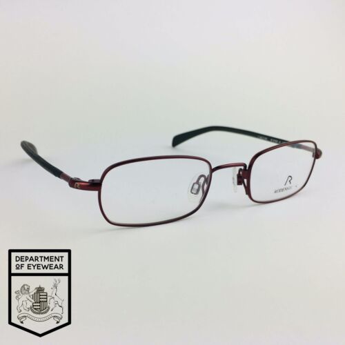 RODENSTOCK eyeglasses RED RECTANGLE glasses frame MOD:  R2103 A - Afbeelding 1 van 10