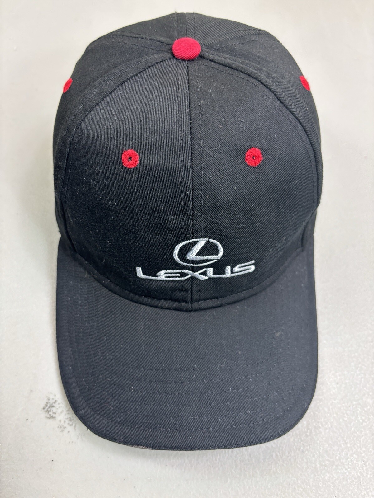 LEXUS Hat Black Baseball Cap Strap-back Adjustabl… - image 2