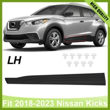 For 2018-2023 Nissan Kicks Front Left Door Trim Lower Molding Black Driver Side