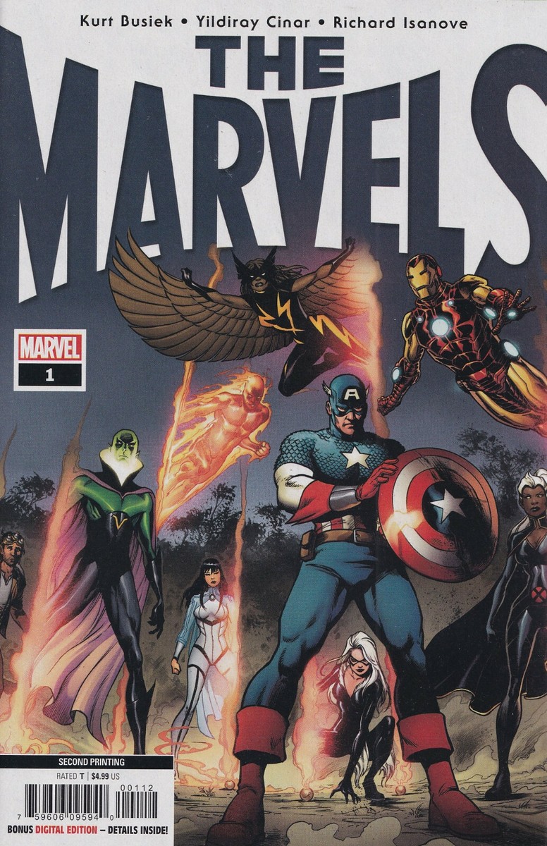 MARVELS #1 (2ND PRINT VARIANT)(2021) Comic Book ~ Marvel Comics | eBay