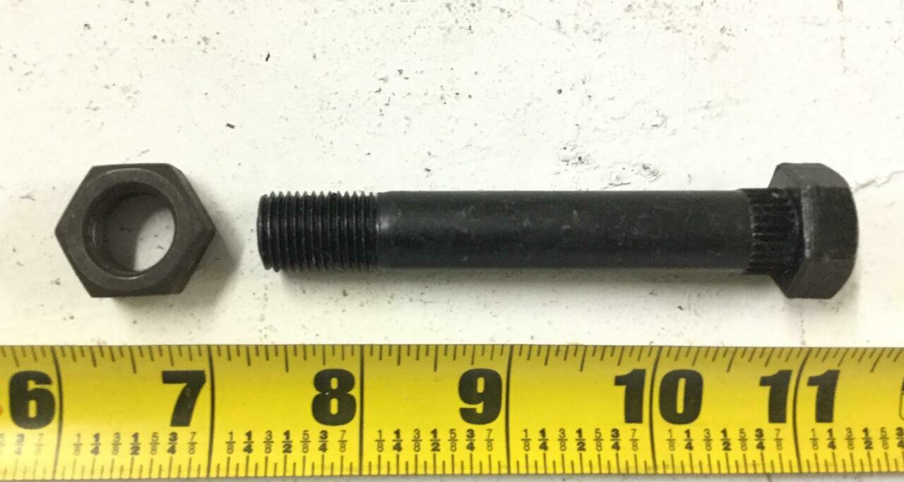 (4) Trailer leaf spring shackle bolts 9/16"18 x 31/2" w/ lock nuts