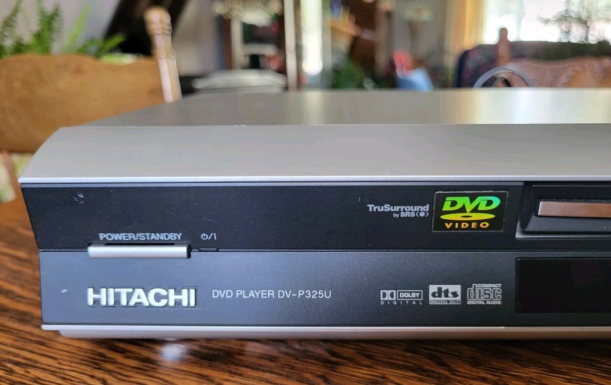 DVD Player Hitachi DV-P325U, Digital, MP3, True Surround By SRS