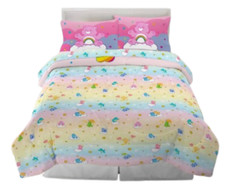 Care Bears "Walk on Sunshine" Kids Reversible Bed Set-W84633208557, W84618150397