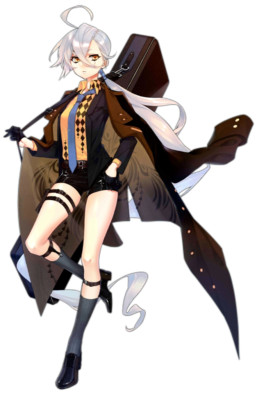 PKP Girls Frontline Anime Weatherproof Sticker 6'' Car Decal